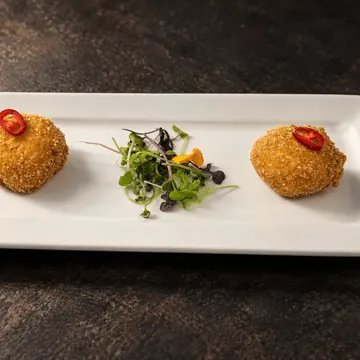 Croquetas de pollo al chilindrón