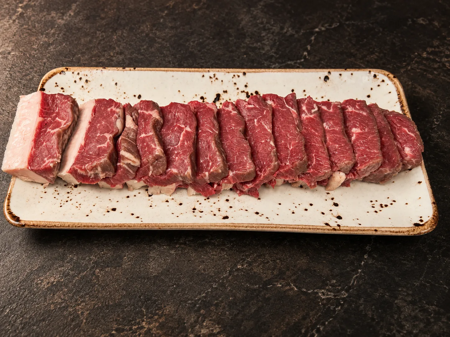 Picanha de Angus argentino, en crudo