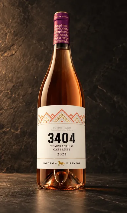 Botella de Pirineos 3404 Rosado