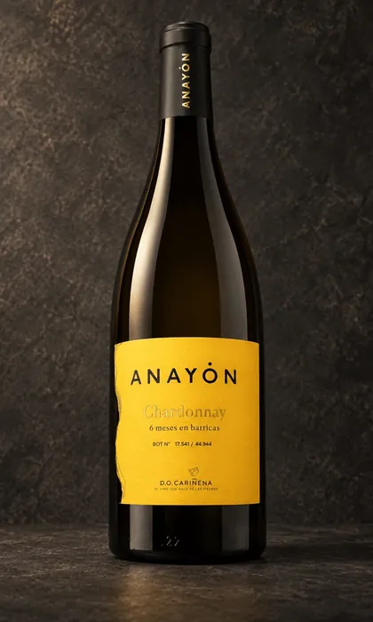 Botella de Anayón Chardonnay