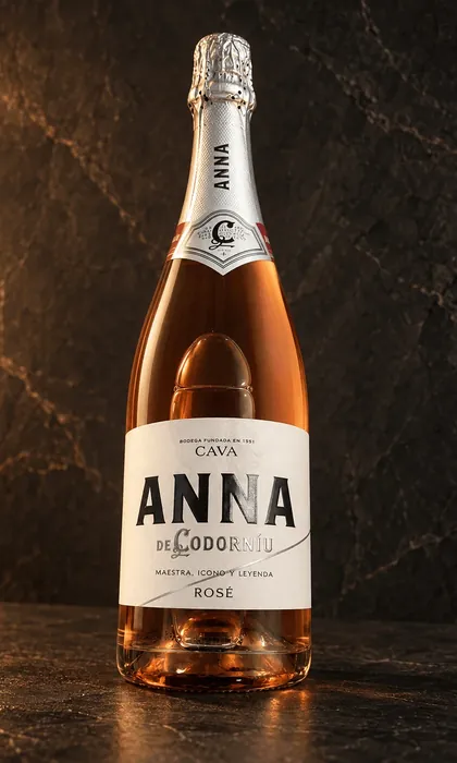 Botella de Anna de Codorníu Rosé