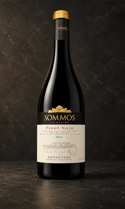 Botella de Sommos Colección Pinot Noir 2024