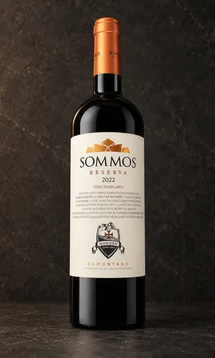 Botella de Sommos Reserva 2022