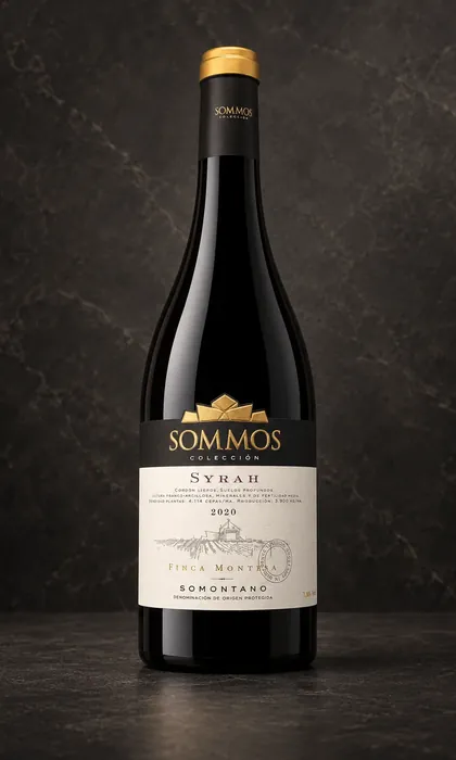 Botella de Sommos Colección Syrah 2020