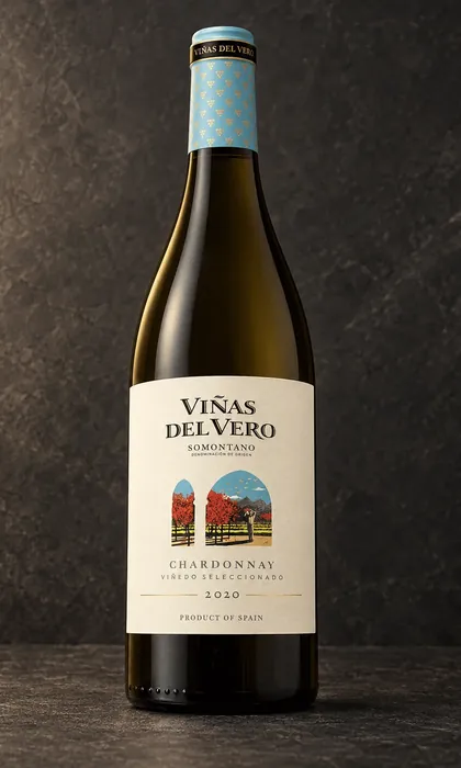 Botella de Viñas del Vero Chardonnay 2021